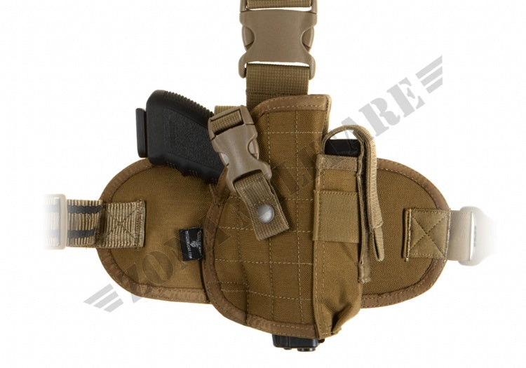 Fondina Cosciale Holster Invader Gear Colore Coyote Brown