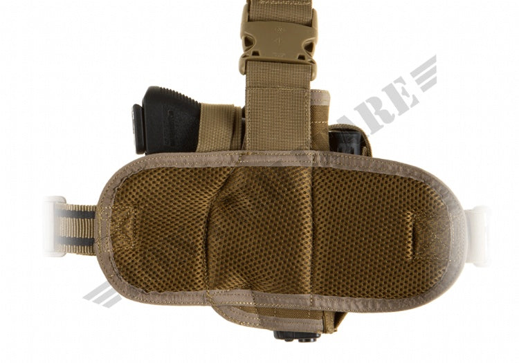 Fondina Cosciale Holster Invader Gear Sinistra Colore Coyote Brown