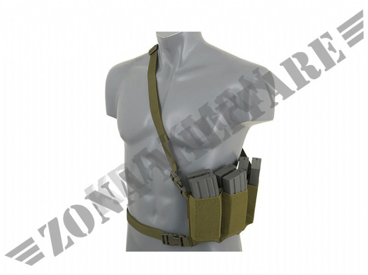 Bandoliera Porta Caricatori Tactical 6 Magazine - Coyote