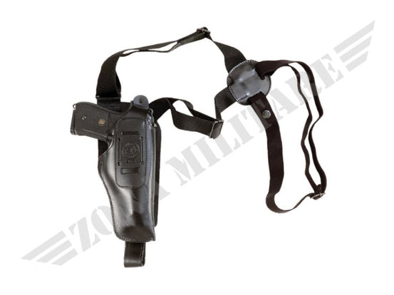 Fondina Ascellare 5 Usi Vega Holster Cuoio Nera