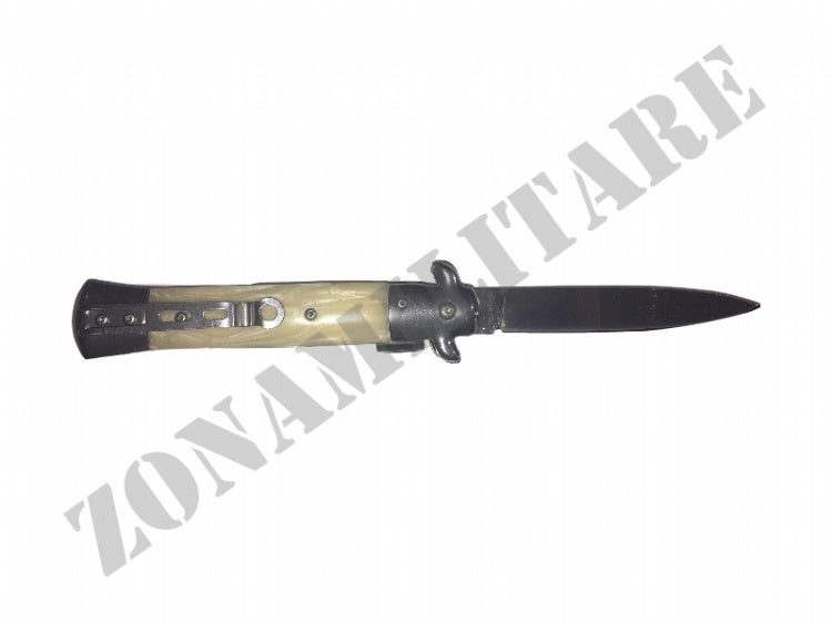 Coltello Crossnar Con Manico In Madreperla E Lama Inox