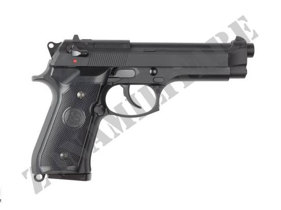 Pistola M9 Super Real Heavy Gas Blowback Nera Asg