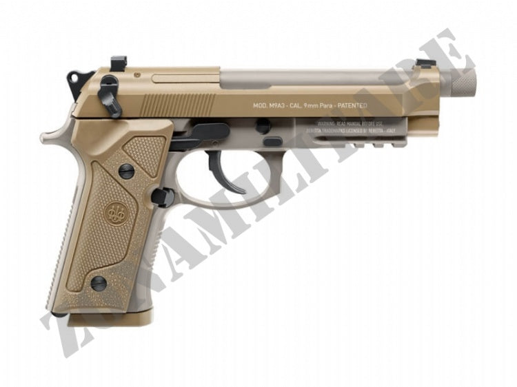 Pistola Beretta M9 A3 Colore Fde Cal.4.5 Pot.<7.5 Joule