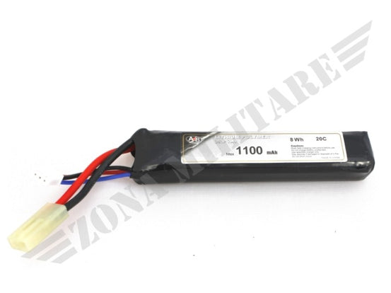 Batteria Lipo Action Batteries 1100Mah 7.4V 25C