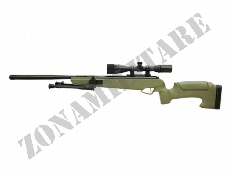 Carabina Stoeger Atac Con Ottica 3-9X40 E Bipiede Verde Od