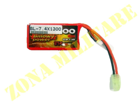 Batteria Billowy Power 7.4V 1300Mha 25C