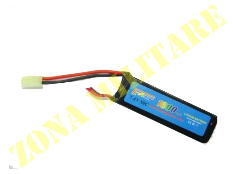 Batteria E-Power Lipo 7.4V 1600Mah 30C