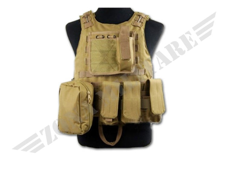 Tattico Big Dragon Molle Ciras Colore Tan