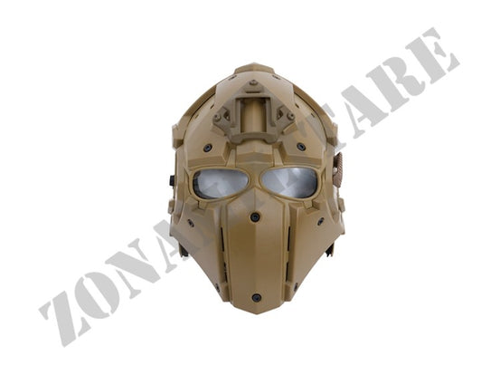 Maschera Protettiva Future Warrior Mask 3D Tan