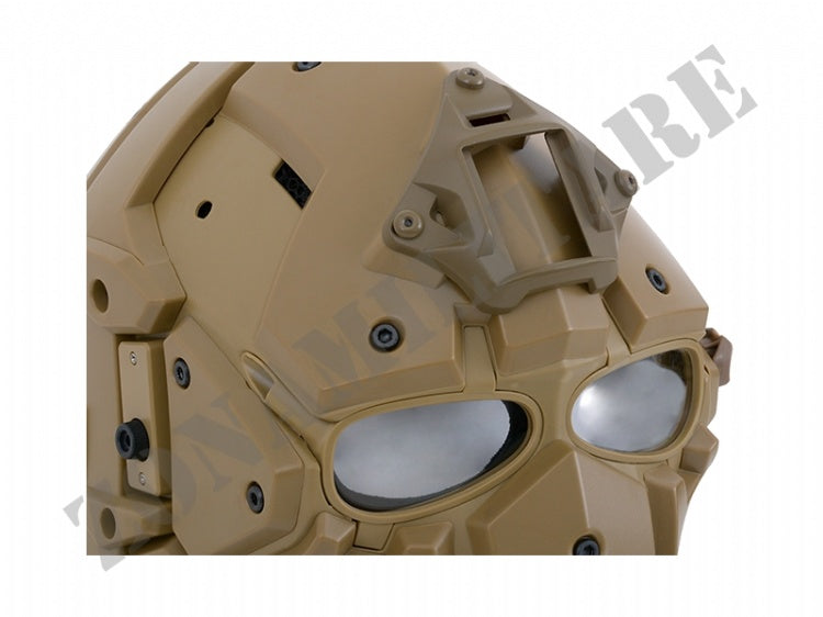 Maschera Protettiva Future Warrior Mask 3D Tan