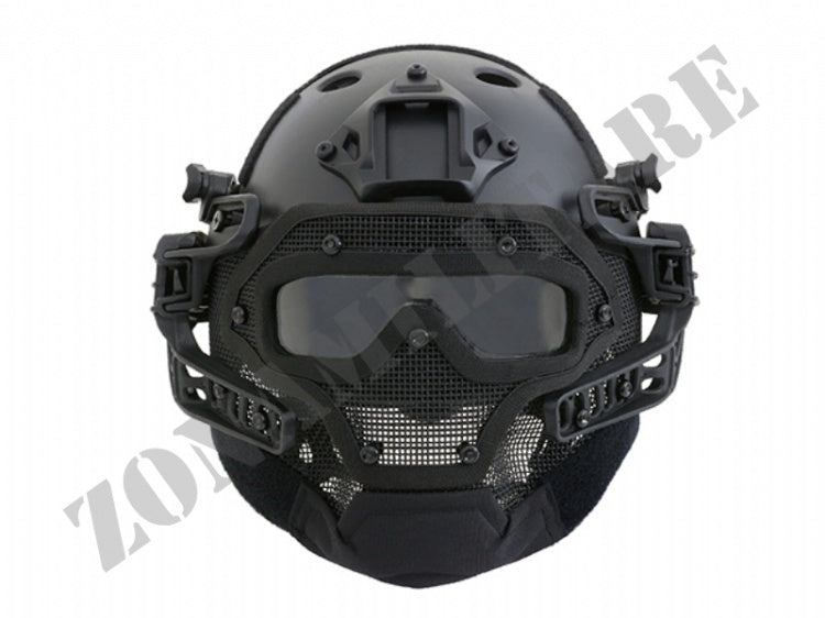 Elmetto Con Maschera Protettiva G4 System Pj NERO Emerson