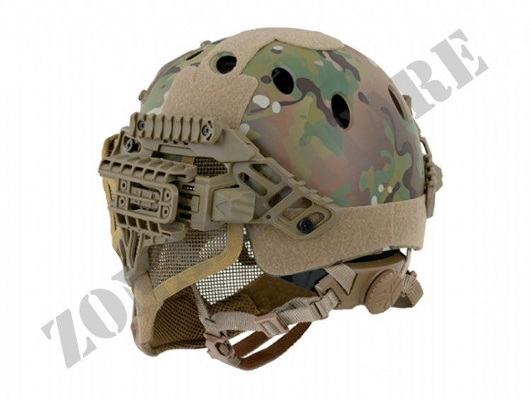 Elmetto Con Maschera Protettiva G4 System Pj Multicam Emerson