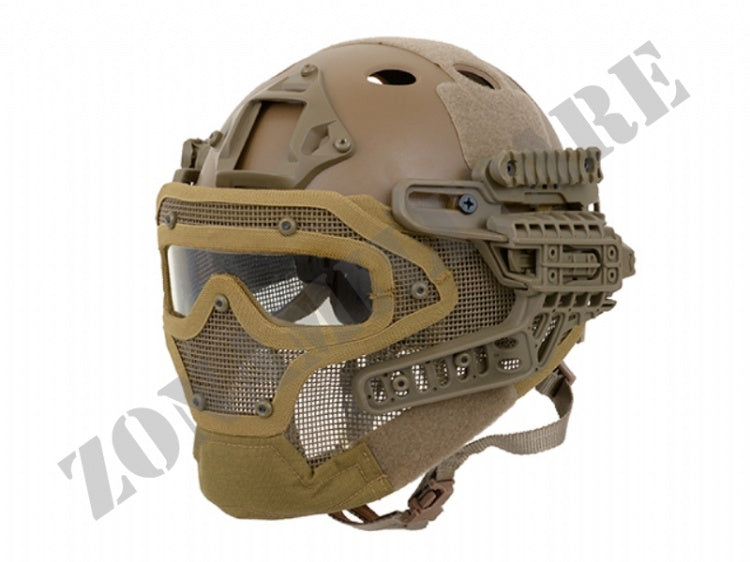 Elmetto Con Maschera Protettiva G4 System Pj Tan Emerson