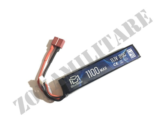 Batteria Lipo 11,1V 1100Mah 20C Connettore Deans Bluemax