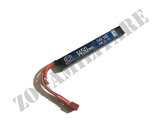 Batteria Lipo Deans Type 7.4V X 1450Mah 30C Stick Bluemax