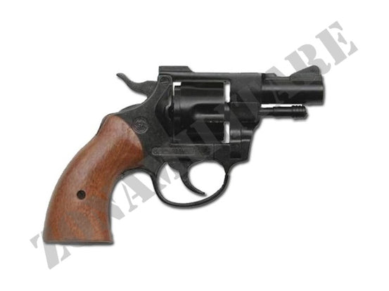 Revolver A Salve OLYMPIC 380 NERO E LEGNO Bruni