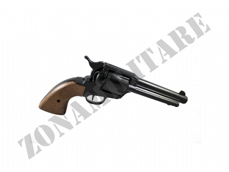 Revolver A SALVE Single Action CAL. 380 NERO BRUNI