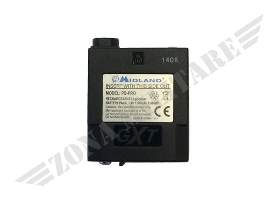 Pacco Batteria Li-Ion 1200 Mah Per G7Pro