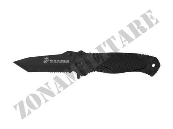 Coltello Usmc Combat Field Folder Tanto Black