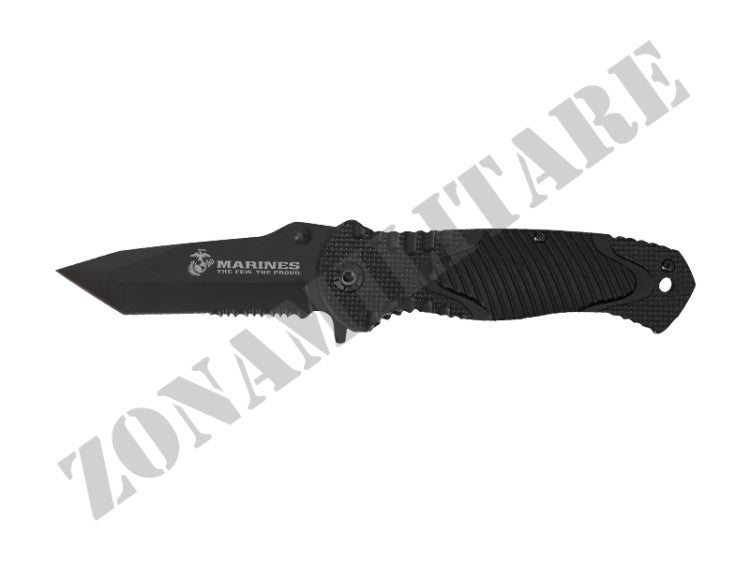 Coltello Usmc Combat Field Folder Tanto Black