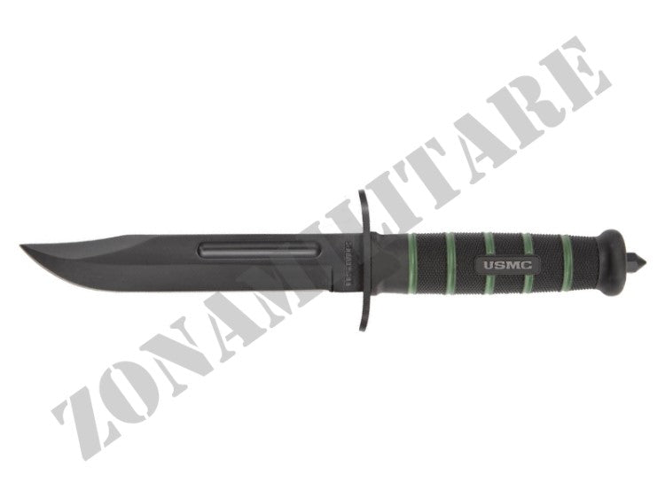 Coltello Usmc Marines Blackout Combat Fixed Blade