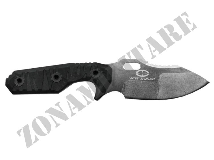 Coltello Mammoth Fixed Blade Con Fodero Kydex Black