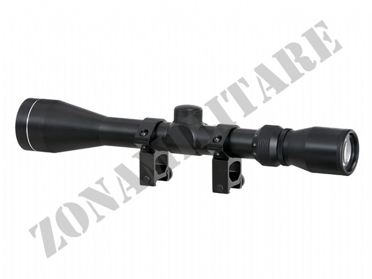 Ottica 3-9X40 Rifle Scope Black 8 Fields