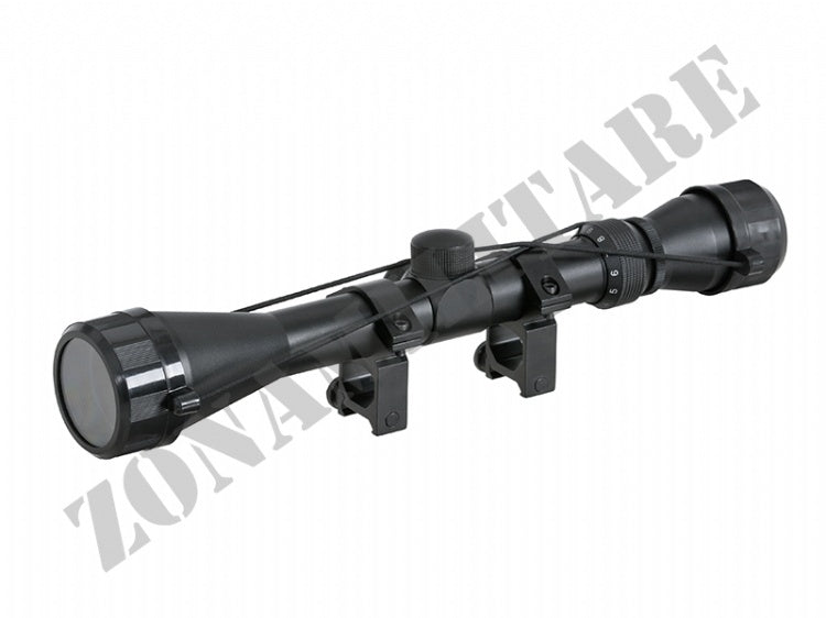 Ottica 3-9X40 Rifle Scope Black 8 Fields