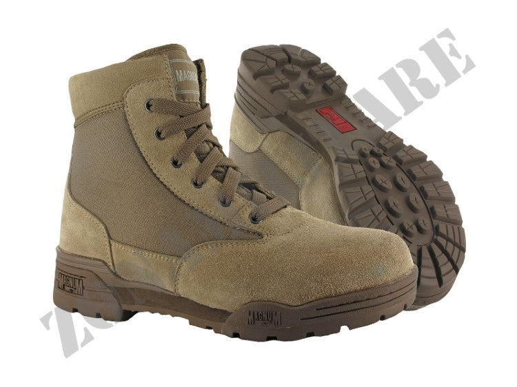 Anfibio Magnum Classic Mid Desert Camoscio E Cordura