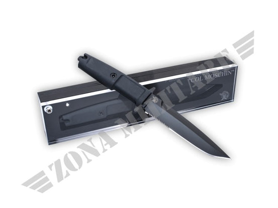 Coltello Lama Fissa Col Moschin Black Collector Edition