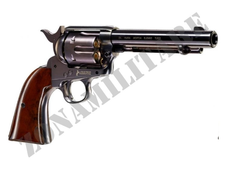 Revolver Colt Saa 45 Cal.4.5 Pot.<7.5Joule Blue Pellet