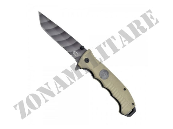 Coltello Tascabile Richiudibile Con Manico Tan Lama Tanto