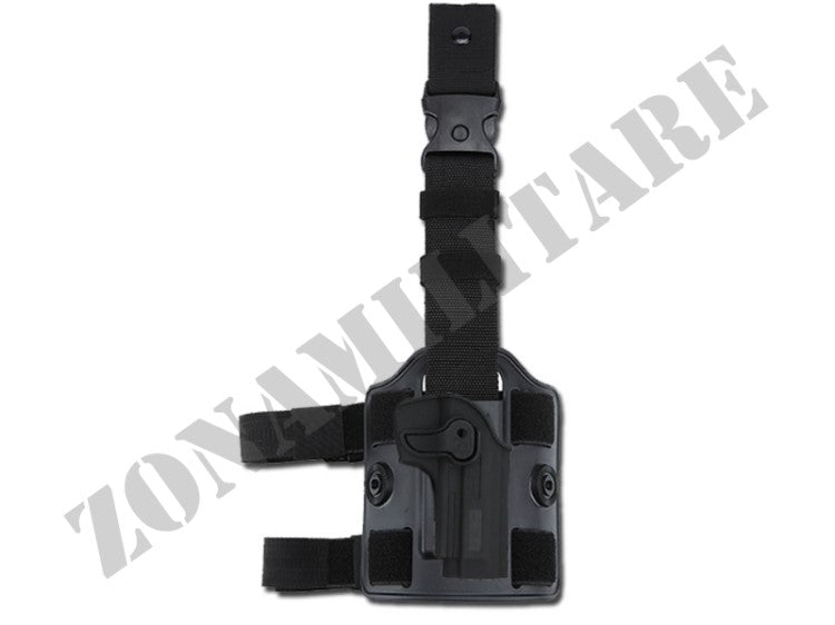 Fondina Cosciale Rigida Destra Beretta 92 Pt92 Pt99 Nera