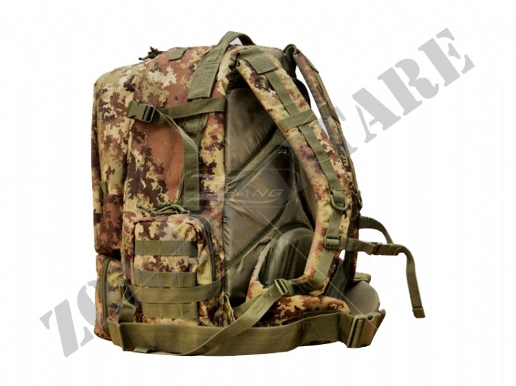 Zaino Militare Large Da 75 Litri Colore Vegetato Algi