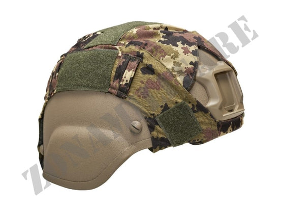 Telino Helmet Cover Mod.Fast Defcon 5 Vegetato Italiano