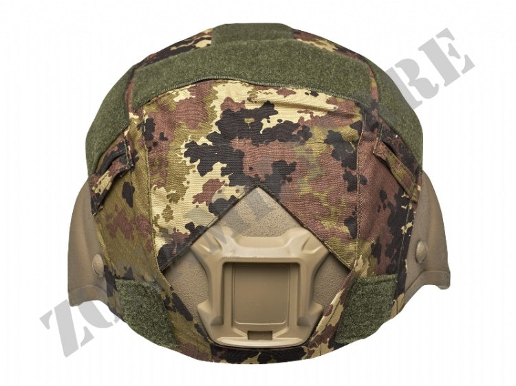 Telino Helmet Cover Mod.Fast Defcon 5 Vegetato Italiano