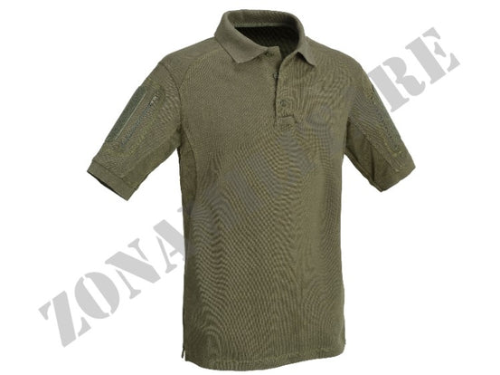 Polo Tattica Short Sleeves With Pockets Od Green Defcon 5