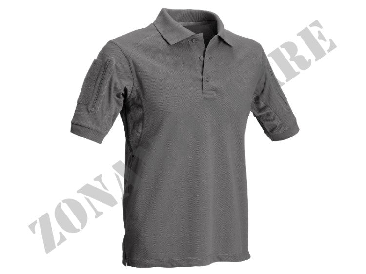 Polo Tattica Short Sleeves With Pockets Grigia Defcon 5