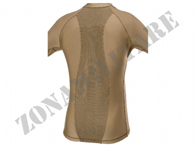 T-Shirt Long Sleeves Lycra And Mesh Defcon 5 Coyote