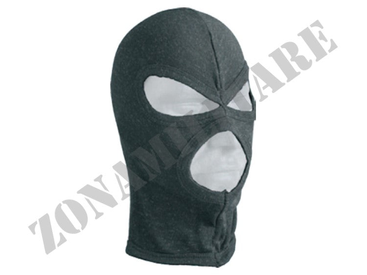 Passamontagna Balaclava Tre Fori Defcon 5 Nero