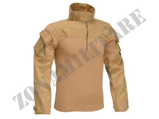 Combat Shirt Cotone Elasticizzato Coyote Tan Defcon 5