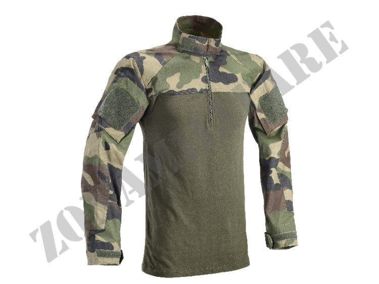 Combat Shirt Cotone Elasticizzato French Camo Defcon 5