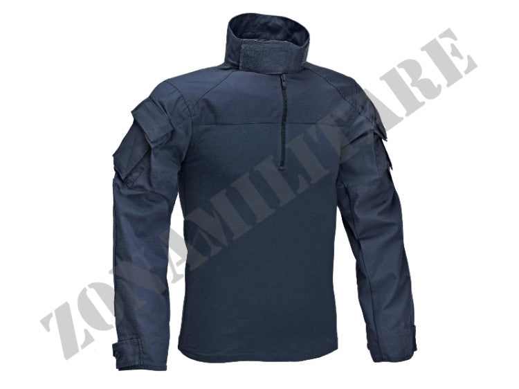 Combat Shirt Cotone Elasticizzato Blue Navy Defcon 5