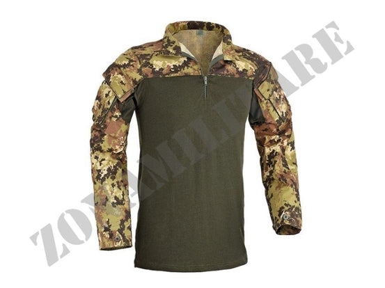 Combat Shirt Cotone Elasticizzato Vegetato Italiano Defcon 5