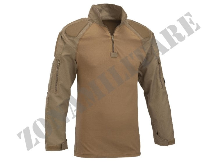 Combat Shirt Defcon5 Con Protezioni Alle Braccia Coyote Tan