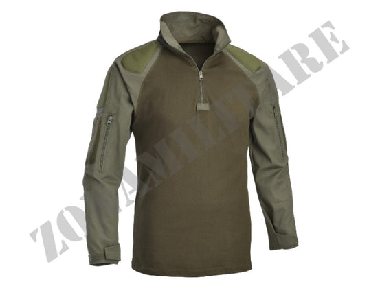 Defcon 5 Combat Shirt Con Protezioni Alle Braccia Od Green