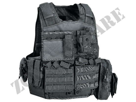 Tattico Body Armour Carrier Defcon 5 Nero