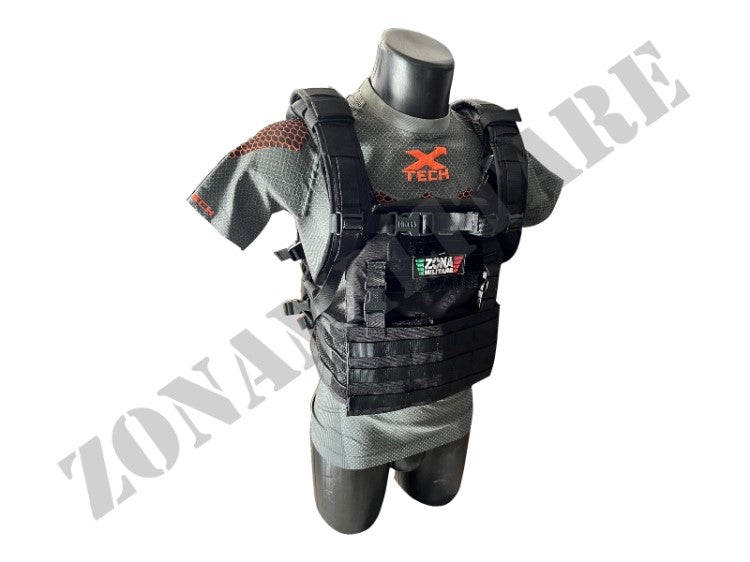 Tattico Plate Carrier Tattico + Zaino Black Defcon 5