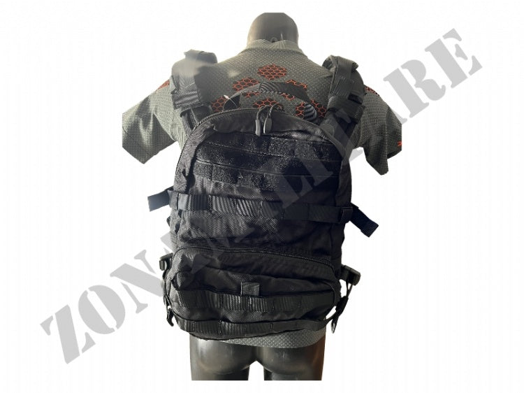 Tattico Plate Carrier Tattico + Zaino Black Defcon 5