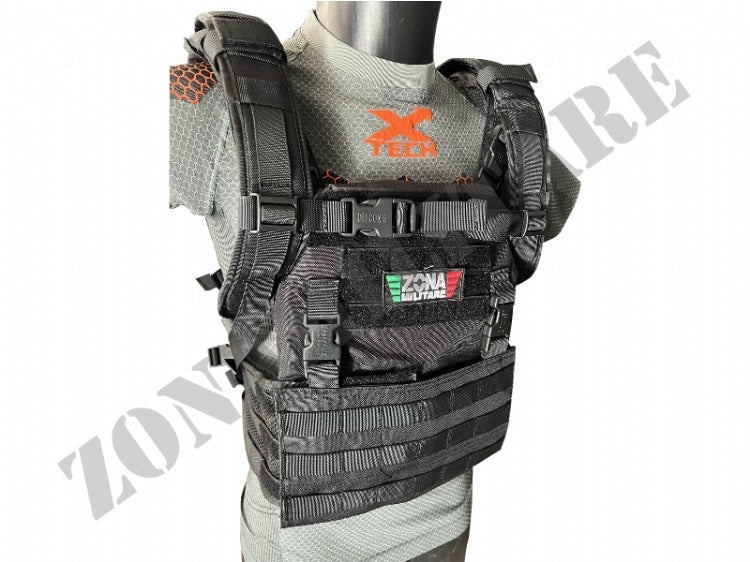 Tattico Plate Carrier Tattico + Zaino Black Defcon 5